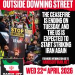 Hands Off Iran – Emergency Demonstration
